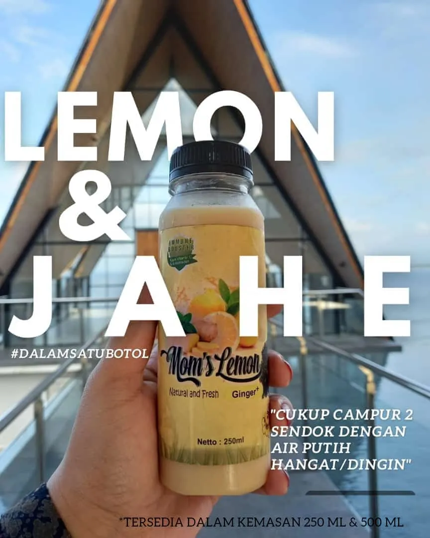 Jahe merah lemon